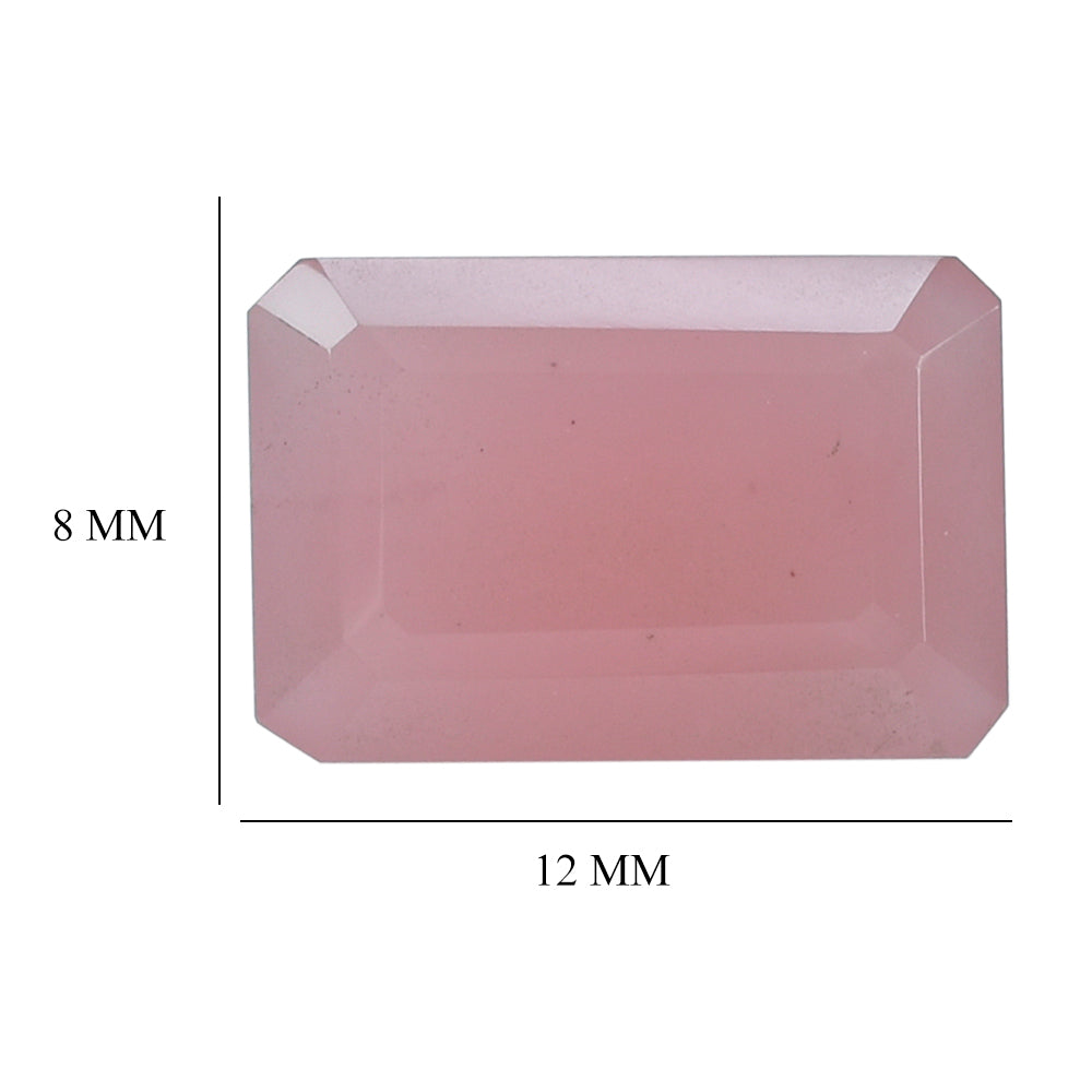 GUAVA QUARTZ CUT OCTAGON 12X8MM 4.70 Cts.