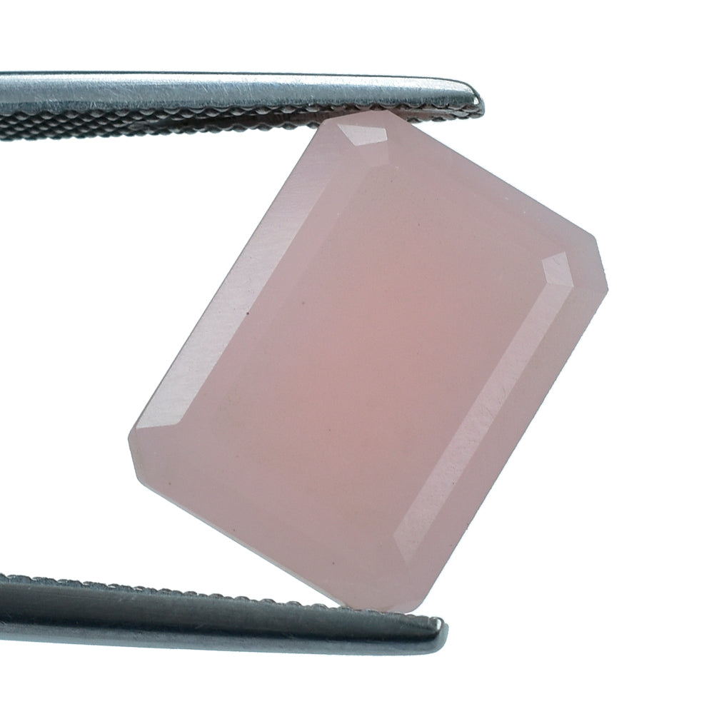 GUAVA QUARTZ CUT OCTAGON 15X11MM 7.90 Cts.