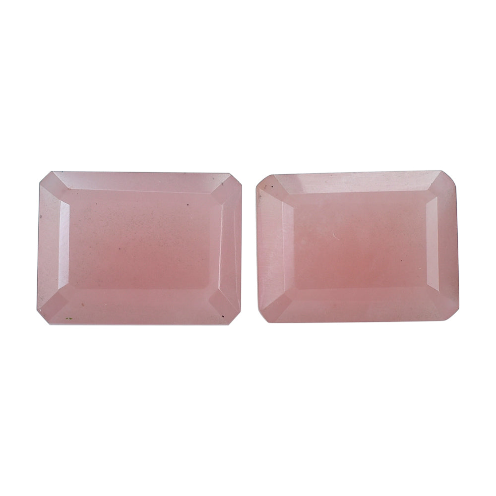 GUAVA QUARTZ CUT OCTAGON 12X9MM 4.75 Cts.