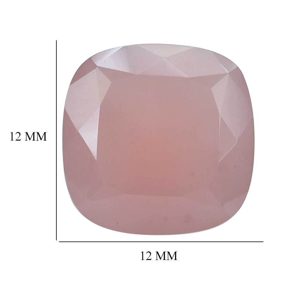 GUAVA QUARTZ CUT CUSHION 12MM 6.70 Cts.