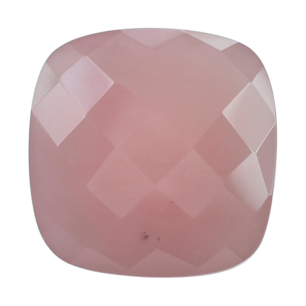 GUAVA QUARTZ CHECKER CUT CUSHION 13.50MM 10.30 Cts.