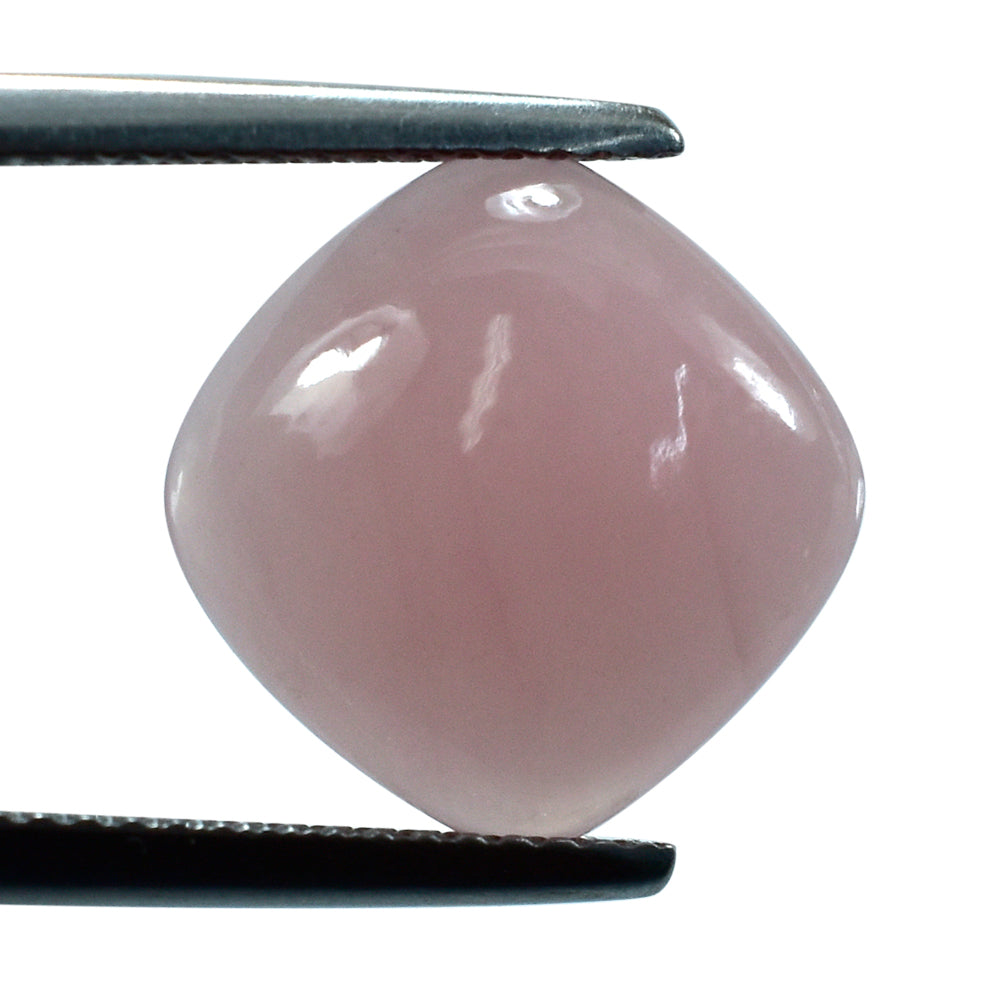 GUAVA QUARTZ CUSHION CAB (FLAT) 12MM 4.41 Cts.