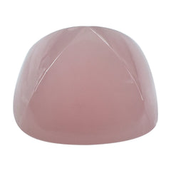 GUAVA QUARTZ PYRAMID CUSHION CAB 12MM 8.25 Cts.