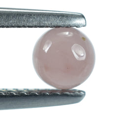 GUAVA QUARTZ ROUND CAB 5MM 0.45 Cts.