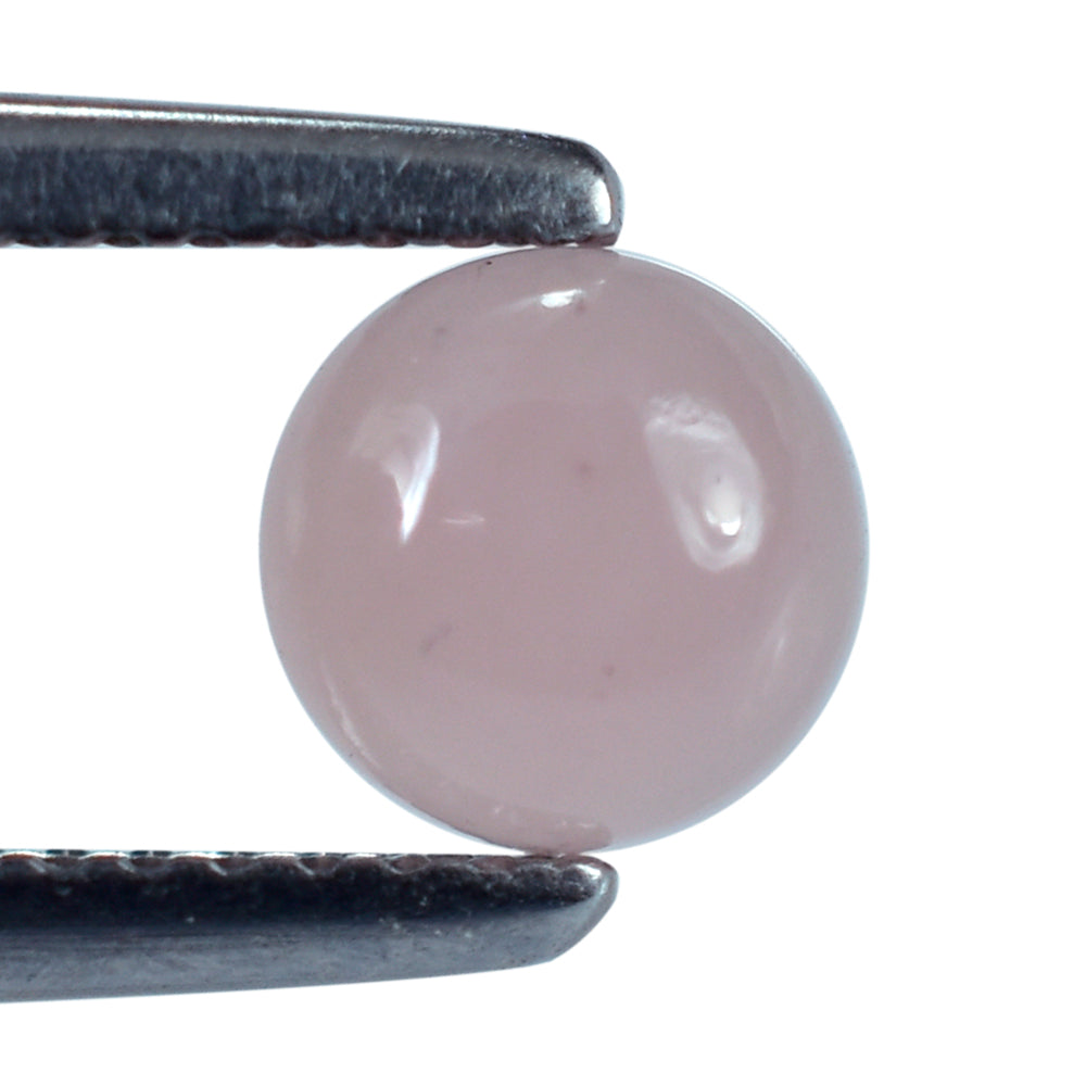 GUAVA QUARTZ ROUND CAB 6MM 0.92 Cts.