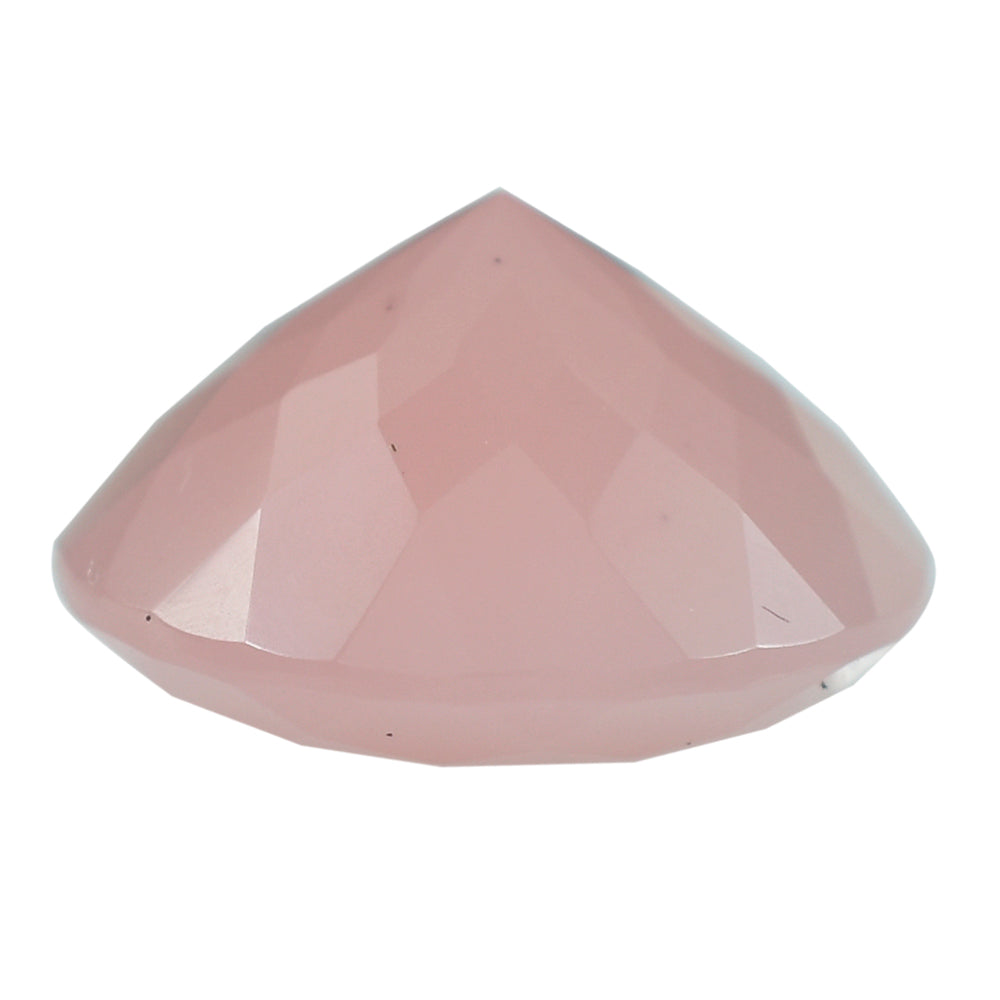 GUAVA QUARTZ CUT ROUND 14MM 8.48 Cts.