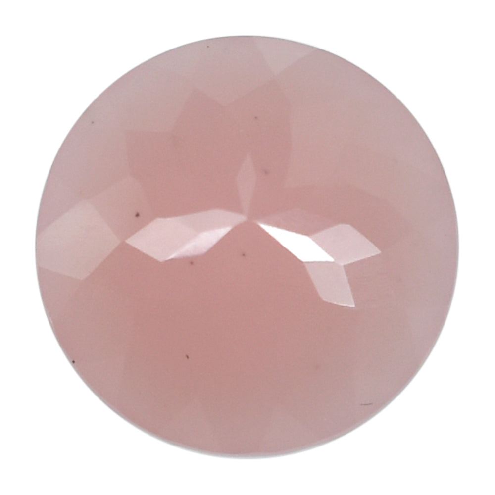 GUAVA QUARTZ CUT ROUND 14MM 8.48 Cts.