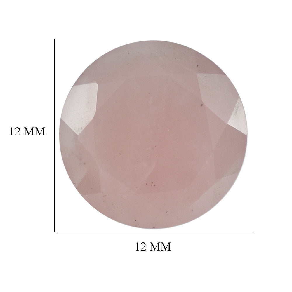 GUAVA QUARTZ CUT ROUND 12MM 5.70 Cts.