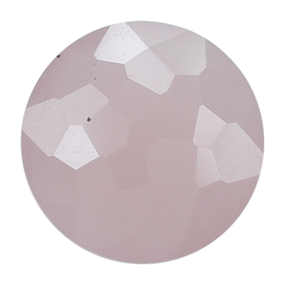 GUAVA QUARTZ IRREGULAR CUT BRIOLETTE ROUND 7MM 1.22 Cts.