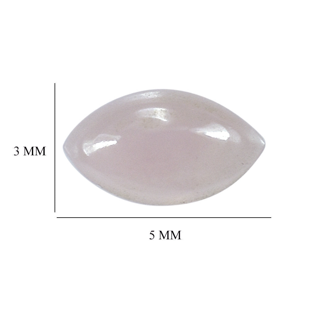 GUAVA QUARTZ MARQUISE CAB 5X3MM 0.15 Cts.