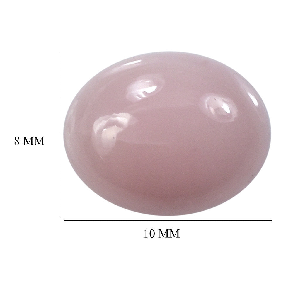 GUAVA QUARTZ OVAL CAB 10X8MM 2.52 Cts.