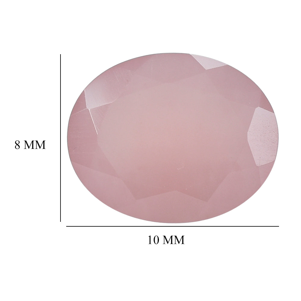 GUAVA QUARTZ CUT OVAL 10X8MM 2.25 Cts.