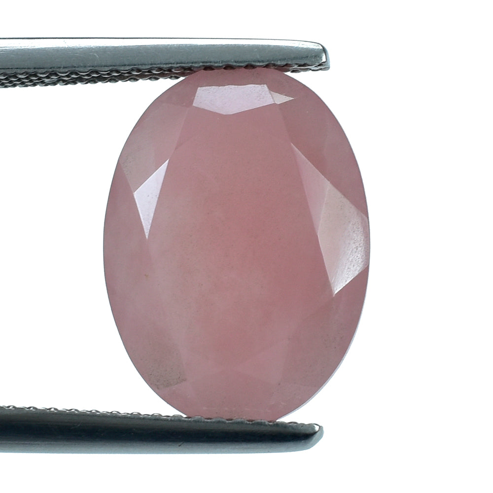 GUAVA QUARTZ CUT OVAL 15X11MM 6.75 Cts.