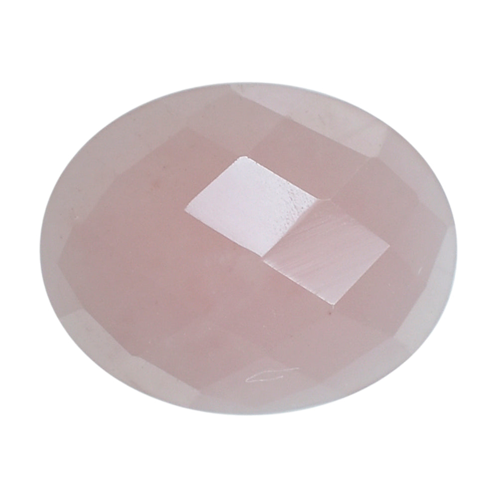 GUAVA QUARTZ CHECKER OVAL CAB 10X8 MM 2.10 Cts.