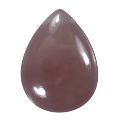 GUAVA QUARTZ LENTIL PEAR (FULL DRILL) 16X12MM 7.68 Cts.