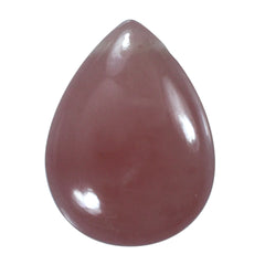 GUAVA QUARTZ LENTIL PEAR (FULL DRILL) 16X12MM 7.68 Cts.