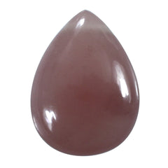 GUAVA QUARTZ LENTIL PEAR (FULL DRILL) 16X12MM 7.68 Cts.