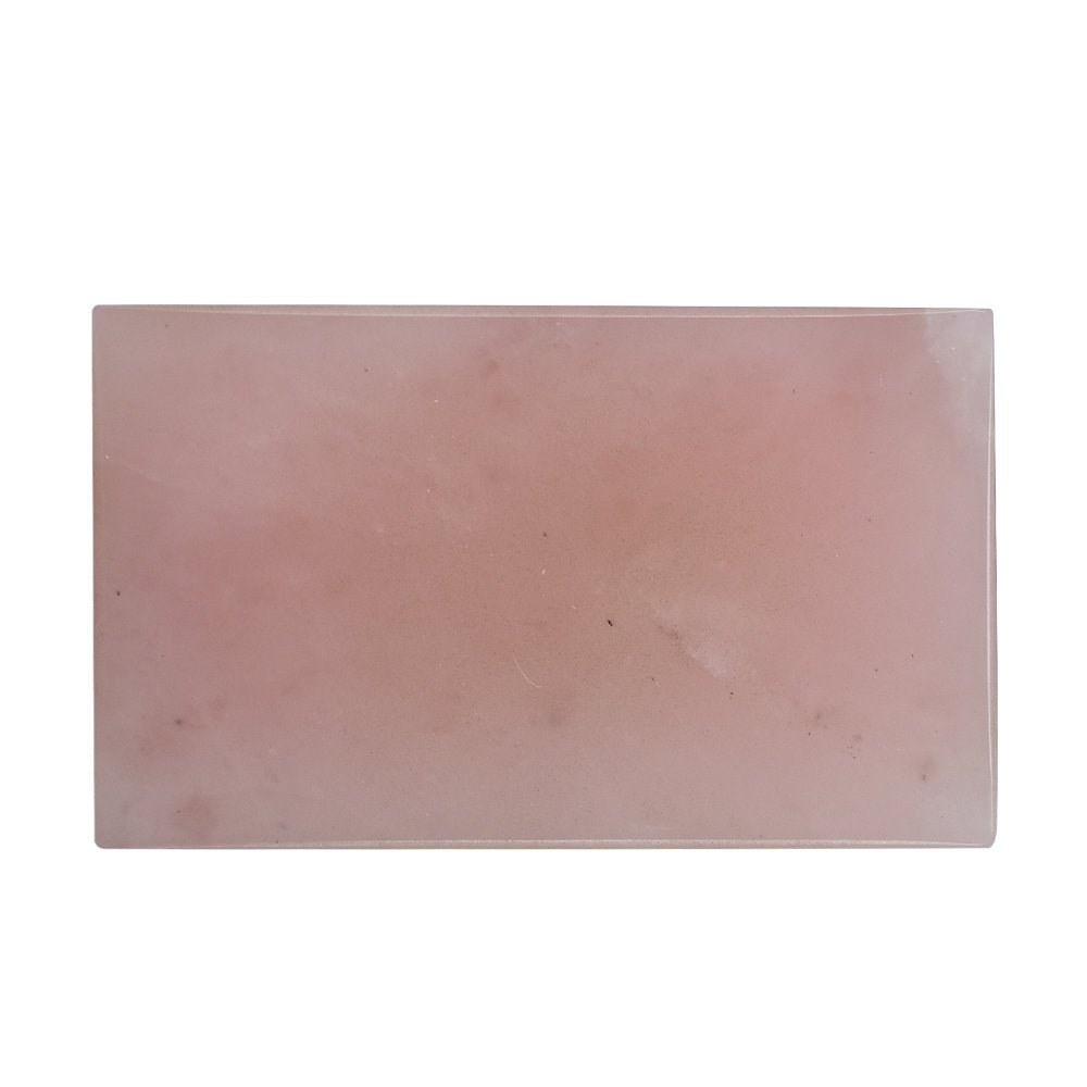 GUAVA QUARTZ RECTANGLE PLATE 25X15MM 18.12 Cts.