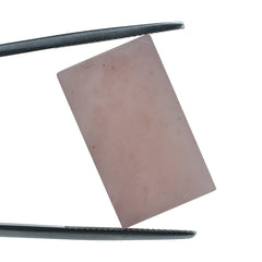 GUAVA QUARTZ RECTANGLE PLATE 25X15MM 18.12 Cts.