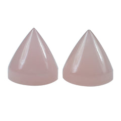 GUAVA QUARTZ PLAIN CONIC FANCY SHAPE 7MM 1.90 Cts.