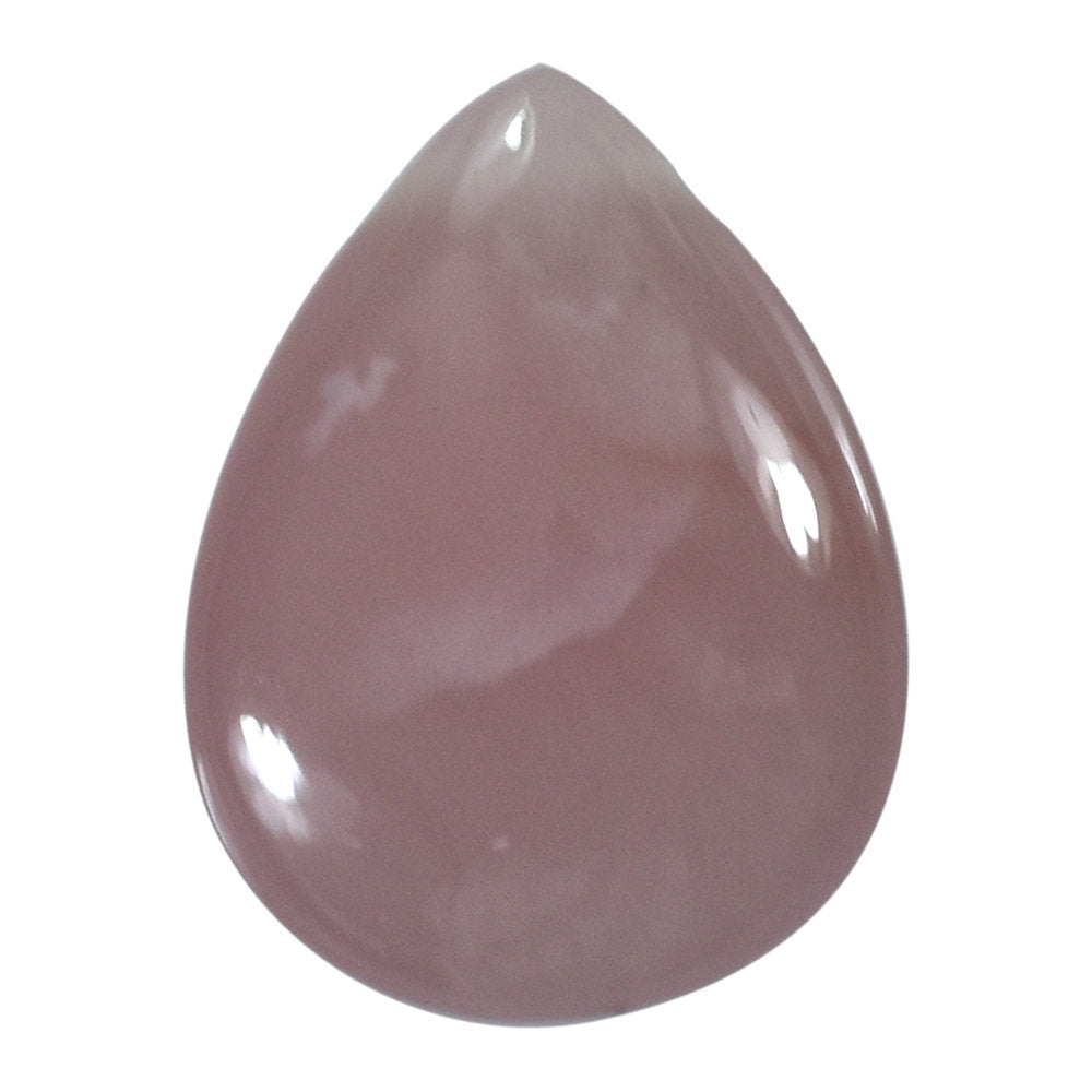 GUAVA QUARTZ LENTIL PEAR (FULL DRILL) 16X12MM 6.66 Cts.