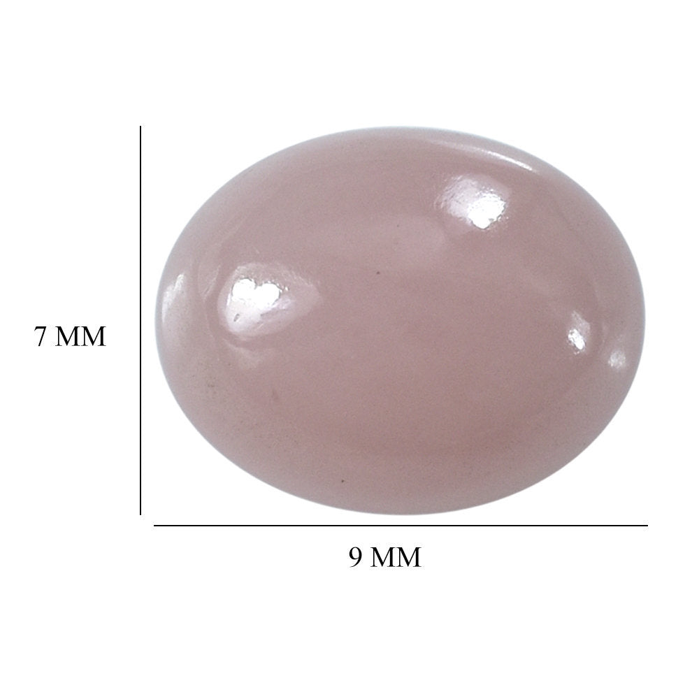 GUAVA QUARTZ OVAL CAB 9X7MM 1.94 Cts.