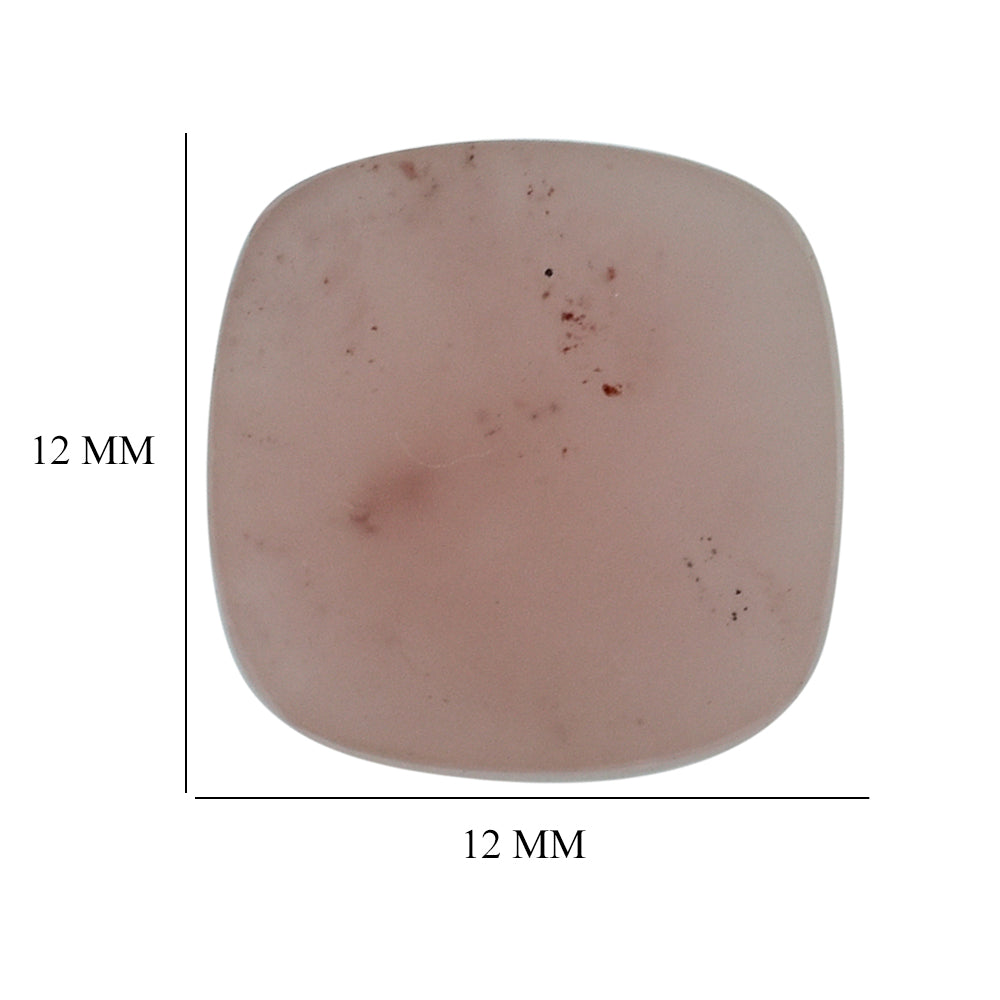 GUAVA QUARTZ CUSHION PLATE 12MM 3.74 Cts.