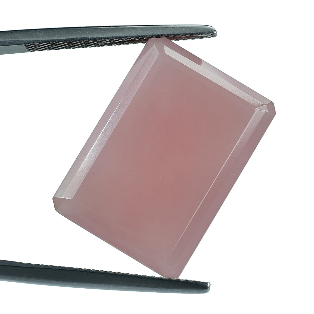 GUAVA QUARTZ CUT OCTAGON 21X15MM 15.66 Cts.