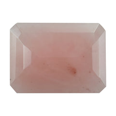 GUAVA QUARTZ CUT OCTAGON 22X16MM 13.63 Cts.