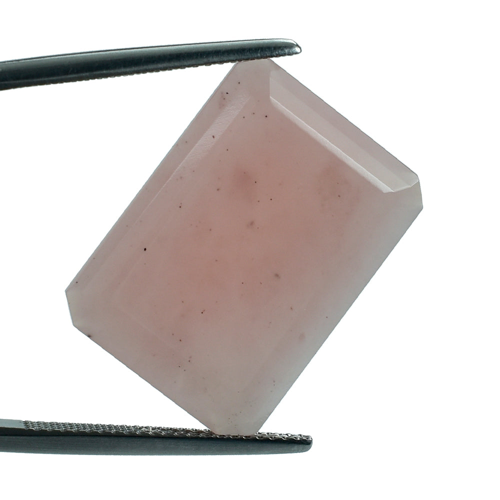 GUAVA QUARTZ CUT OCTAGON 22X16MM 13.63 Cts.