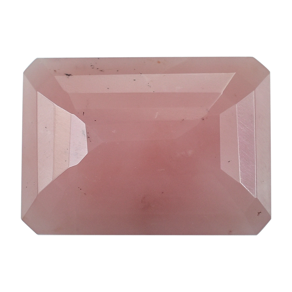 GUAVA QUARTZ CUT OCTAGON 25X18MM 25.85 Cts.