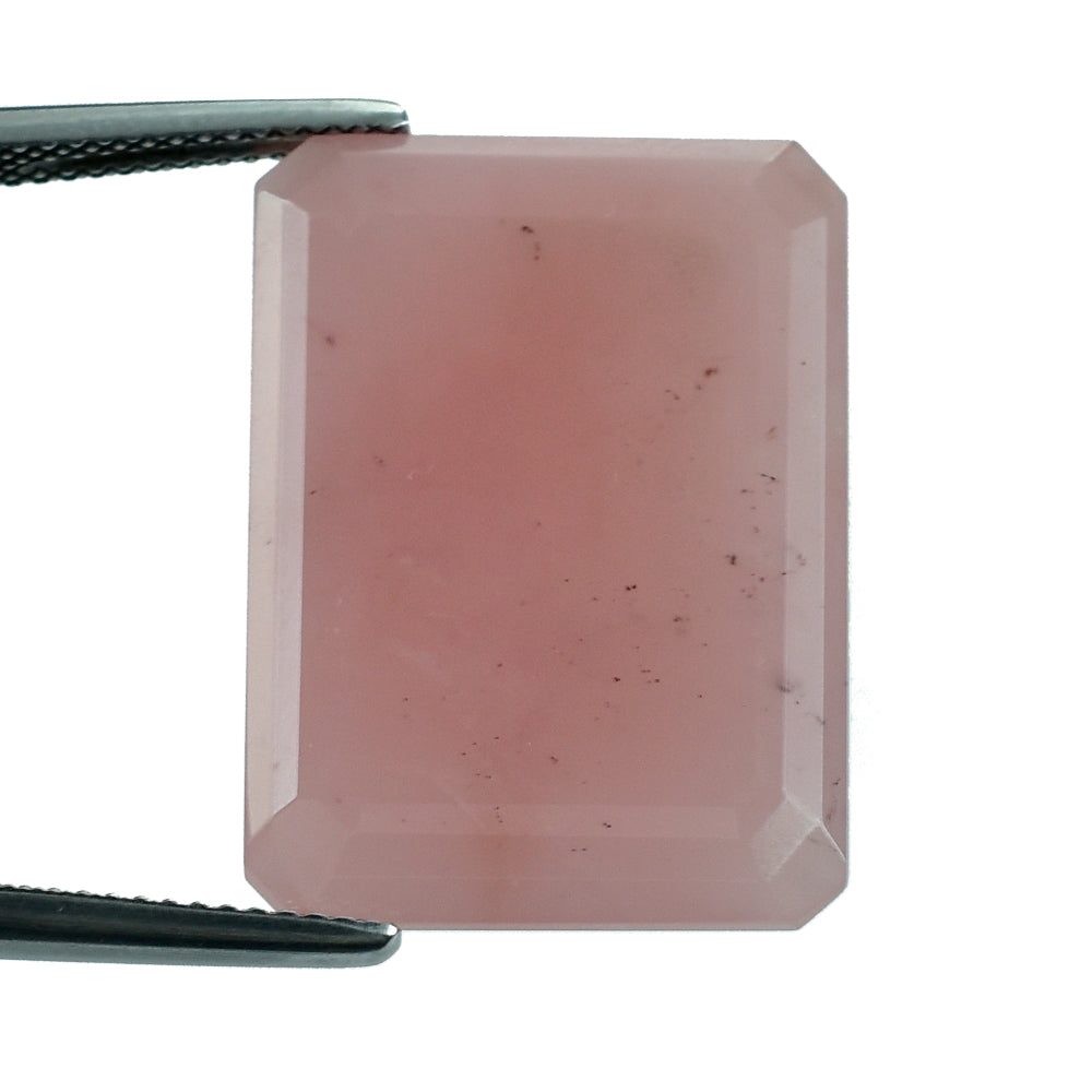 GUAVA QUARTZ CUT OCTAGON 25X18MM 25.85 Cts.
