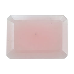 GUAVA QUARTZ CUT FLAT OCTAGON 25X18 17.68 Cts.