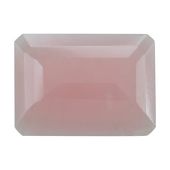 GUAVA QUARTZ CUT FLAT OCTAGON 25X18 17.68 Cts.