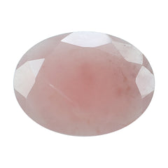 GUAVA QUARTZ CUT FLAT OVAL 16X12MM 4.15 Cts.