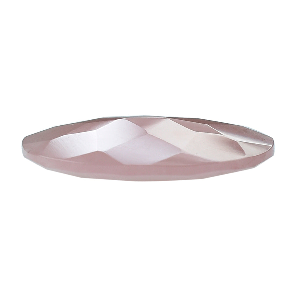 GUAVA QUARTZ CUT FLAT OVAL 16X12MM 4.15 Cts.