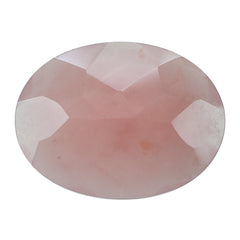 GUAVA QUARTZ CUT FLAT OVAL 16X12MM 4.15 Cts.