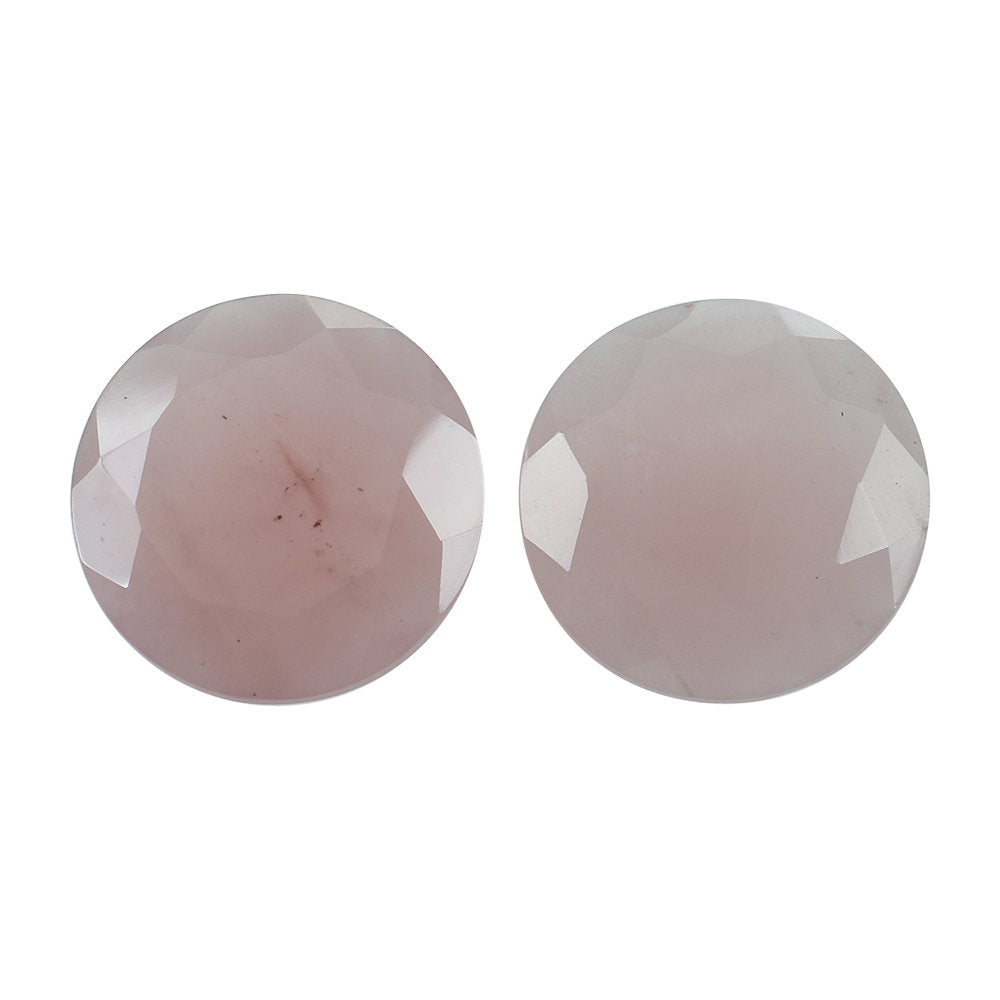 GUAVA QUARTZ CUT ROUND 12MM 3.56 Cts.