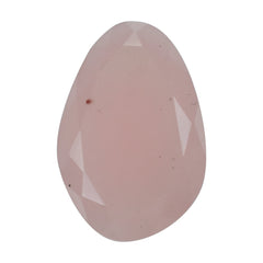 GUAVA QUARTZ BOTH SIDE TABLE CUT IRREGULAR FANCY 5.50X10.50MM 4.95 Cts.