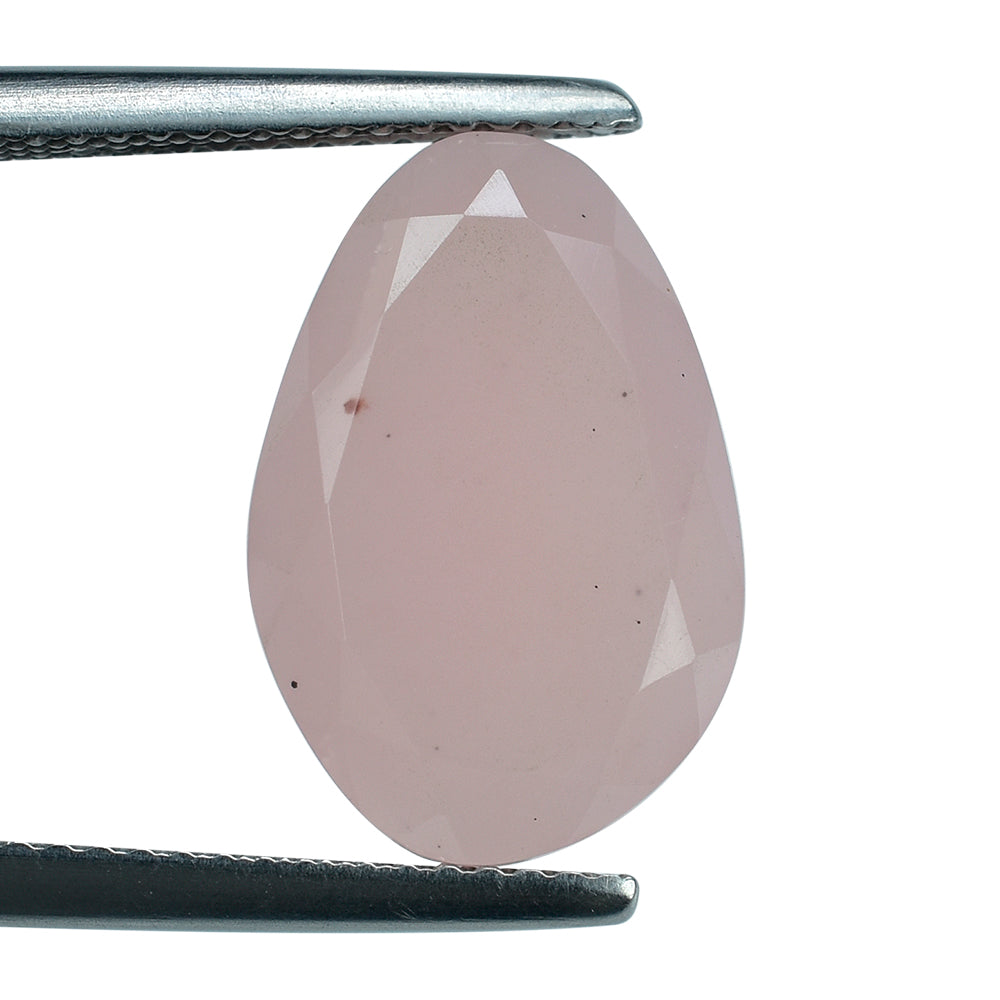 GUAVA QUARTZ BOTH SIDE TABLE CUT IRREGULAR FANCY 5.50X10.50MM 4.95 Cts.