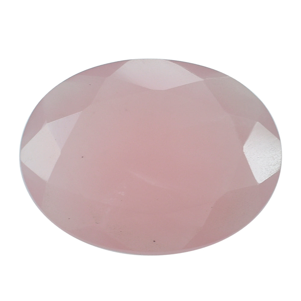 GUAVA QUARTZ CUT FLAT OVAL 16X12MM 5.98 Cts.