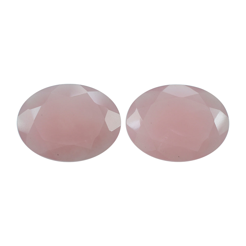 GUAVA QUARTZ CUT FLAT OVAL 16X12MM 5.98 Cts.