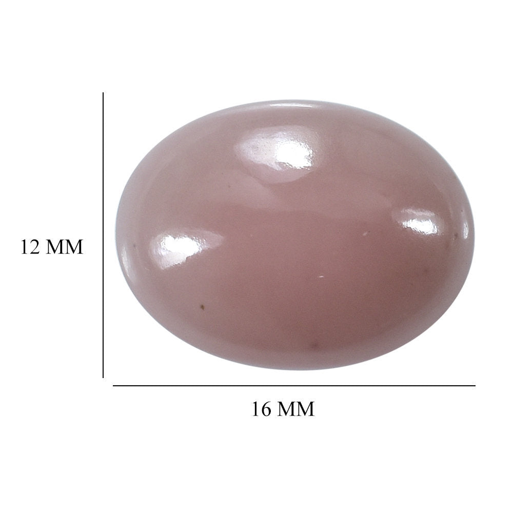 GUAVA QUARTZ OVAL CAB 16X12MM 7.76 Cts.