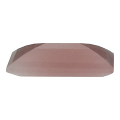 GUAVA QUARTZ BAGUETTE CUT 18X13MM 10.49 Cts.