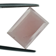 GUAVA QUARTZ BAGUETTE CUT 18X13MM 10.49 Cts.