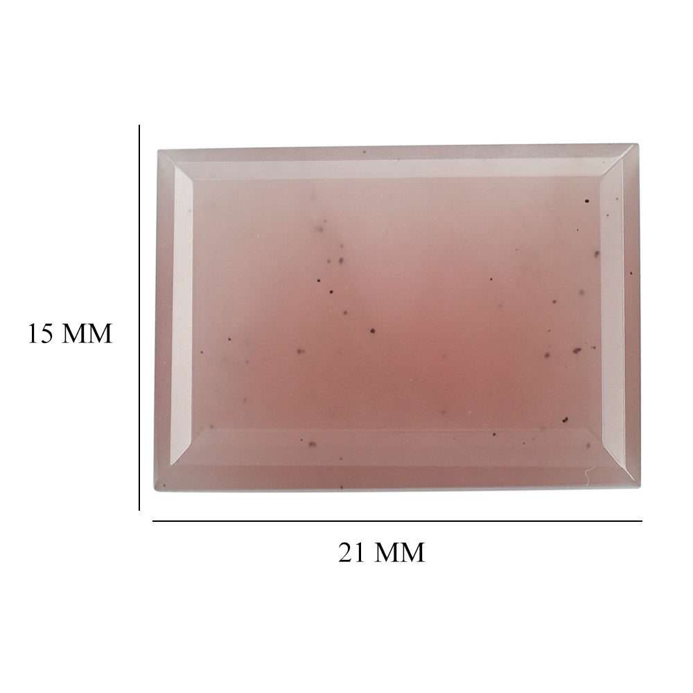 GUAVA QUARTZ CUT BAGUETTE 21X15MM 15.76 Cts.