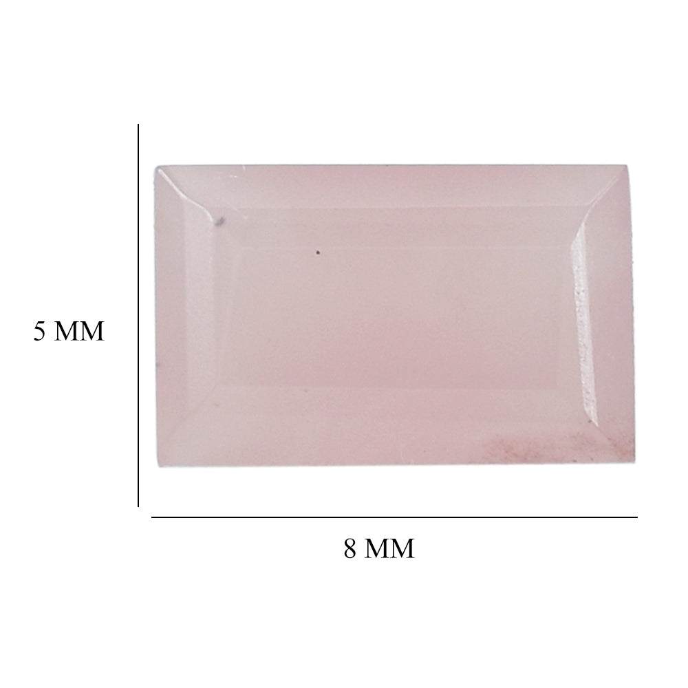 GUAVA QUARTZ CUT BAGUETTE 8X5MM 1.34 Cts.