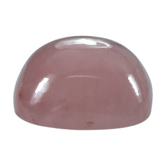 GUAVA QUARTZ CUSHION CAB 10MM 4.43 Cts.