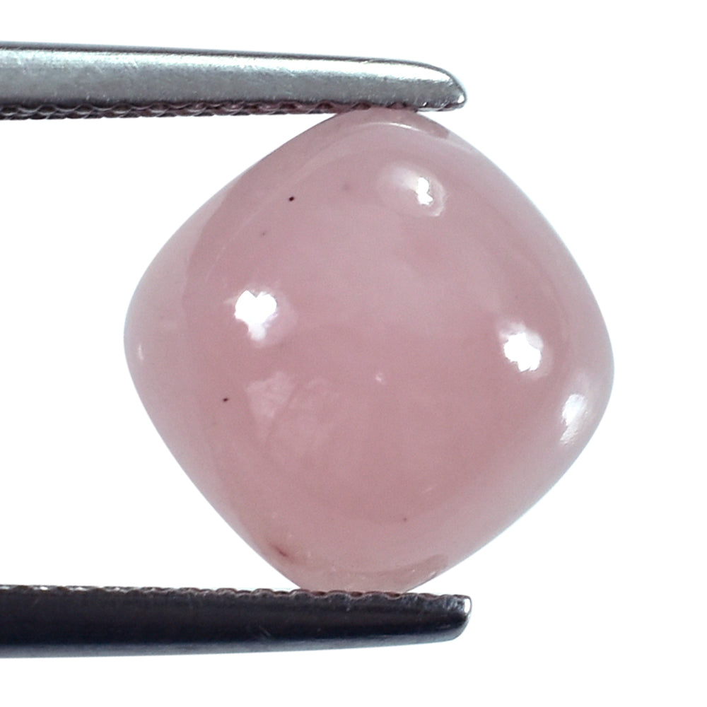 GUAVA QUARTZ CUSHION CAB 10MM 4.43 Cts.