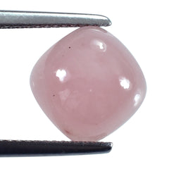 GUAVA QUARTZ CUSHION CAB 10MM 4.43 Cts.